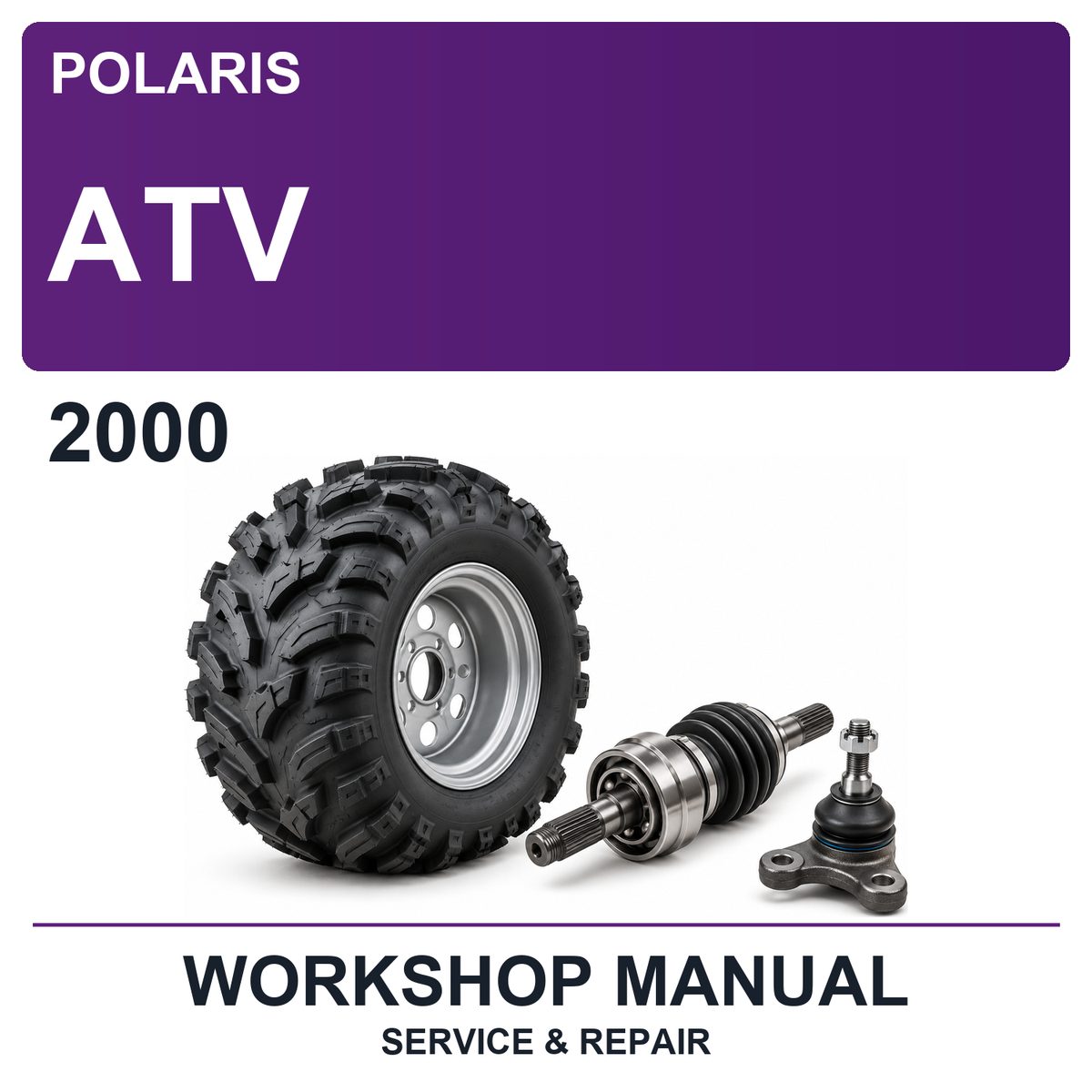 2000 Polaris ATV Workshop Service & Repair Manual