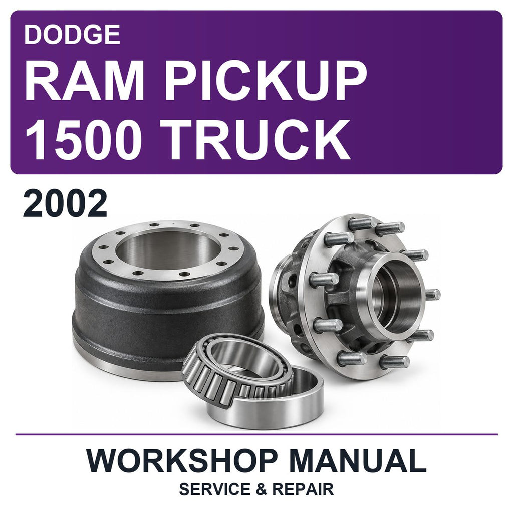 2002 Dodge Ram Pickup 1500 Truck Workshop Service & Repair Manual