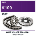 1992 BMW K100 Workshop Service & Repair Manual