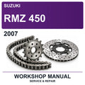 2007 Suzuki RMZ 450 Workshop Service & Repair Manual