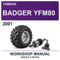 2001 Yamaha Badger YFM80 Workshop Service & Repair Manual