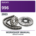 2003 Ducati 996 Workshop Service & Repair Manual