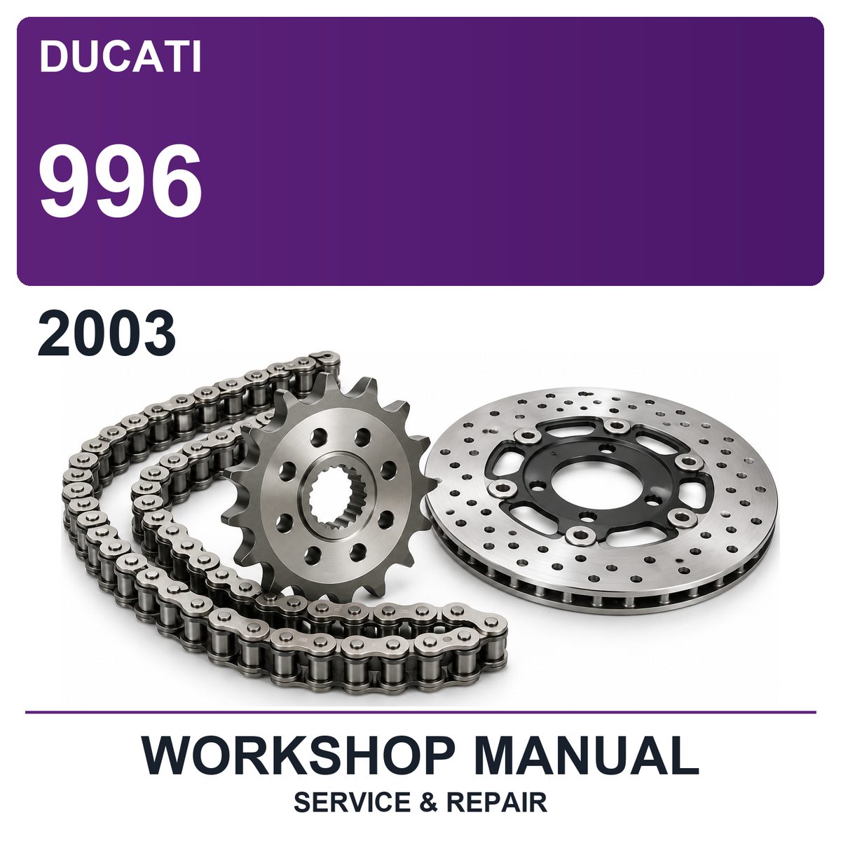 2003 Ducati 996 Workshop Service & Repair Manual