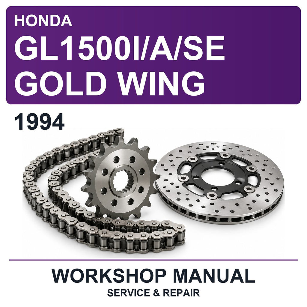 1994 Honda GL1500I/A/SE Gold Wing Workshop Service & Repair Manual