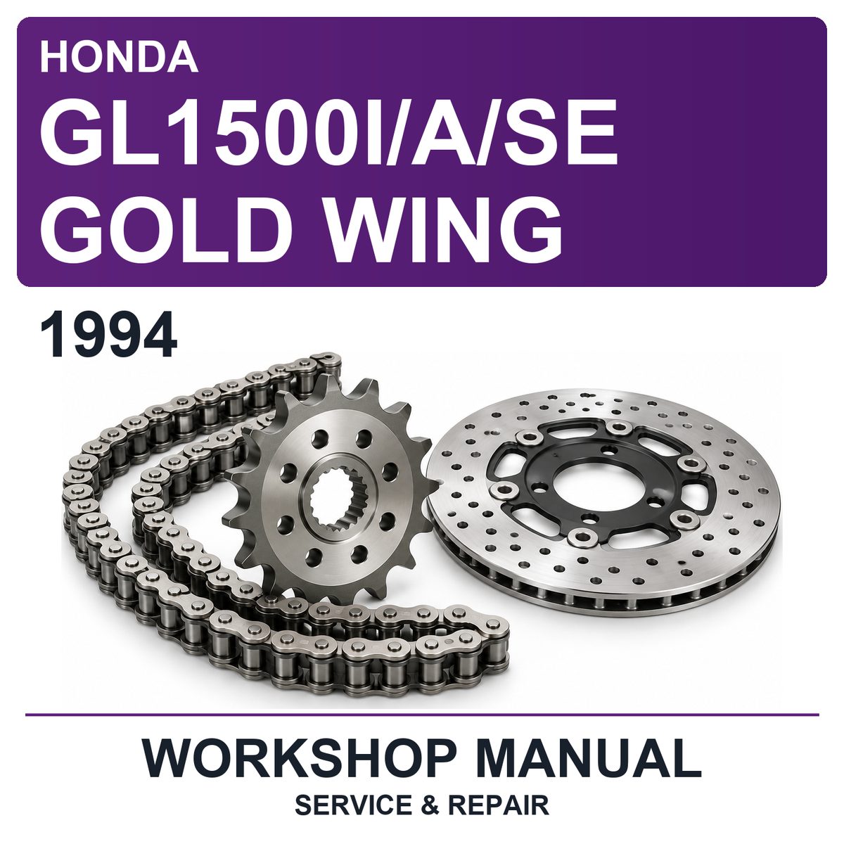 1994 Honda GL1500I/A/SE Gold Wing Workshop Service & Repair Manual