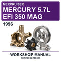 1996 Mercury Mercruiser 5.7L EFI 350 MAG Workshop Service & Repair Manual