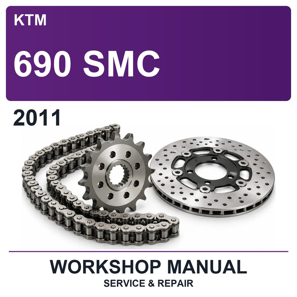 2011 KTM 690 SMC Workshop Service & Repair Manual