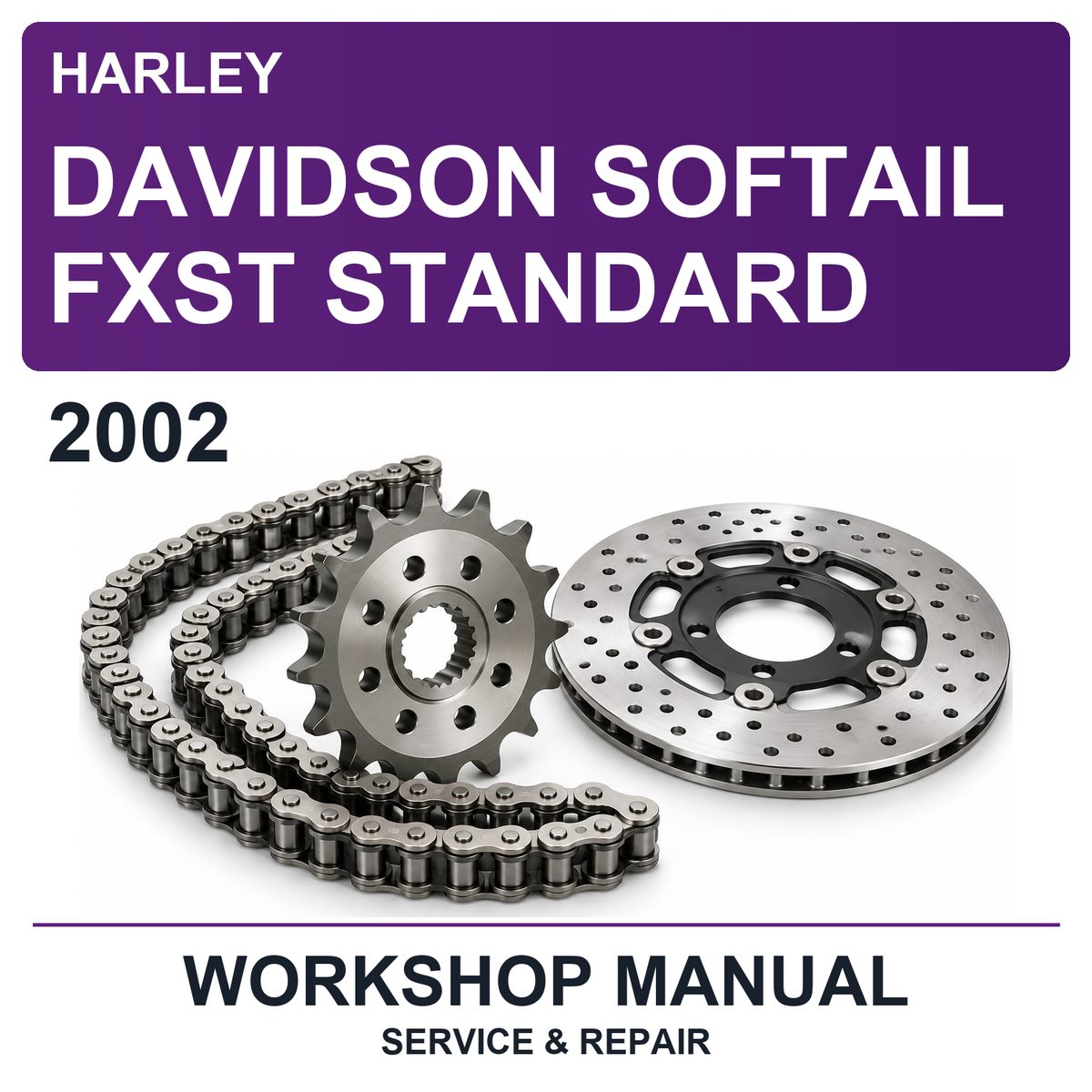 2002 Harley Davidson Softail Fxst Standard Workshop Service & Repair Manual