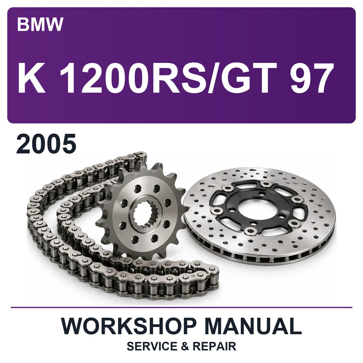 2005 BMW K 1200RS/GT 97 Workshop Service & Repair Manual
