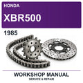 1985 Honda XBR500 Workshop Service & Repair Manual