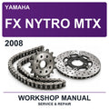 2008 Yamaha FX Nytro MTX Workshop Service & Repair Manual
