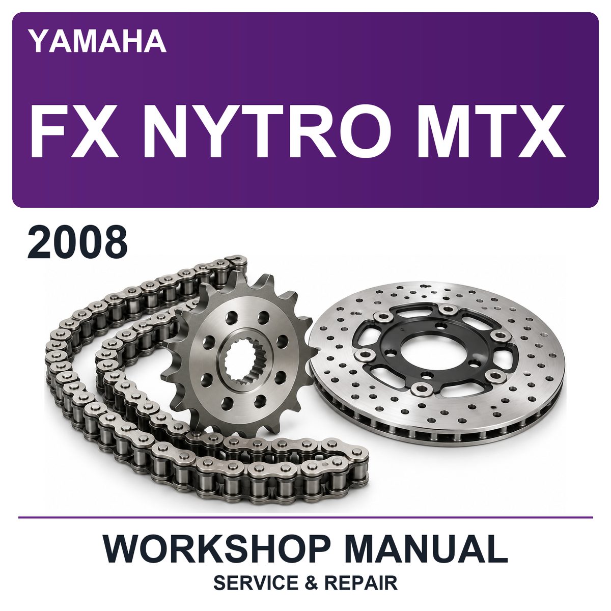 2008 Yamaha FX Nytro MTX Workshop Service & Repair Manual