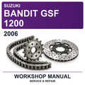 2006 Suzuki Bandit GSF 1200 Workshop Service & Repair Manual