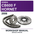 2006 Honda CB600 F Hornet Workshop Service & Repair Manual