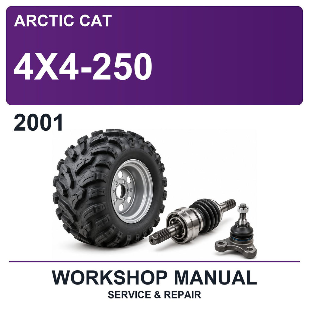 2001 Arctic Cat 4X4-250 Workshop Service & Repair Manual
