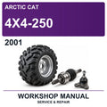 2001 Arctic Cat 4X4-250 Workshop Service & Repair Manual