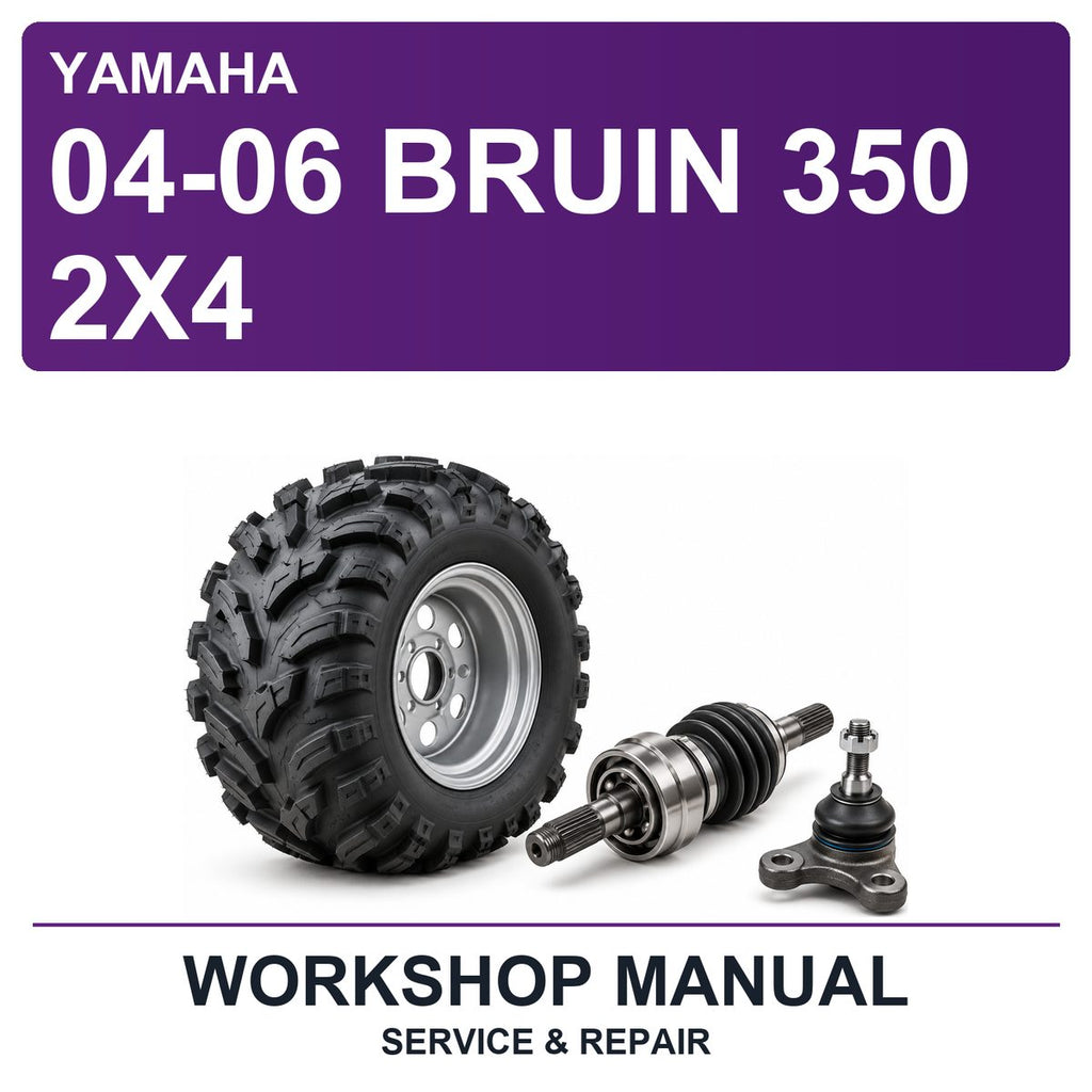 Yamaha 04-06 Bruin 350 2X4 Workshop Service & Repair Manual