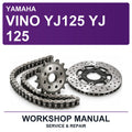 Yamaha Vino YJ125 YJ 125 Workshop Service & Repair Manual