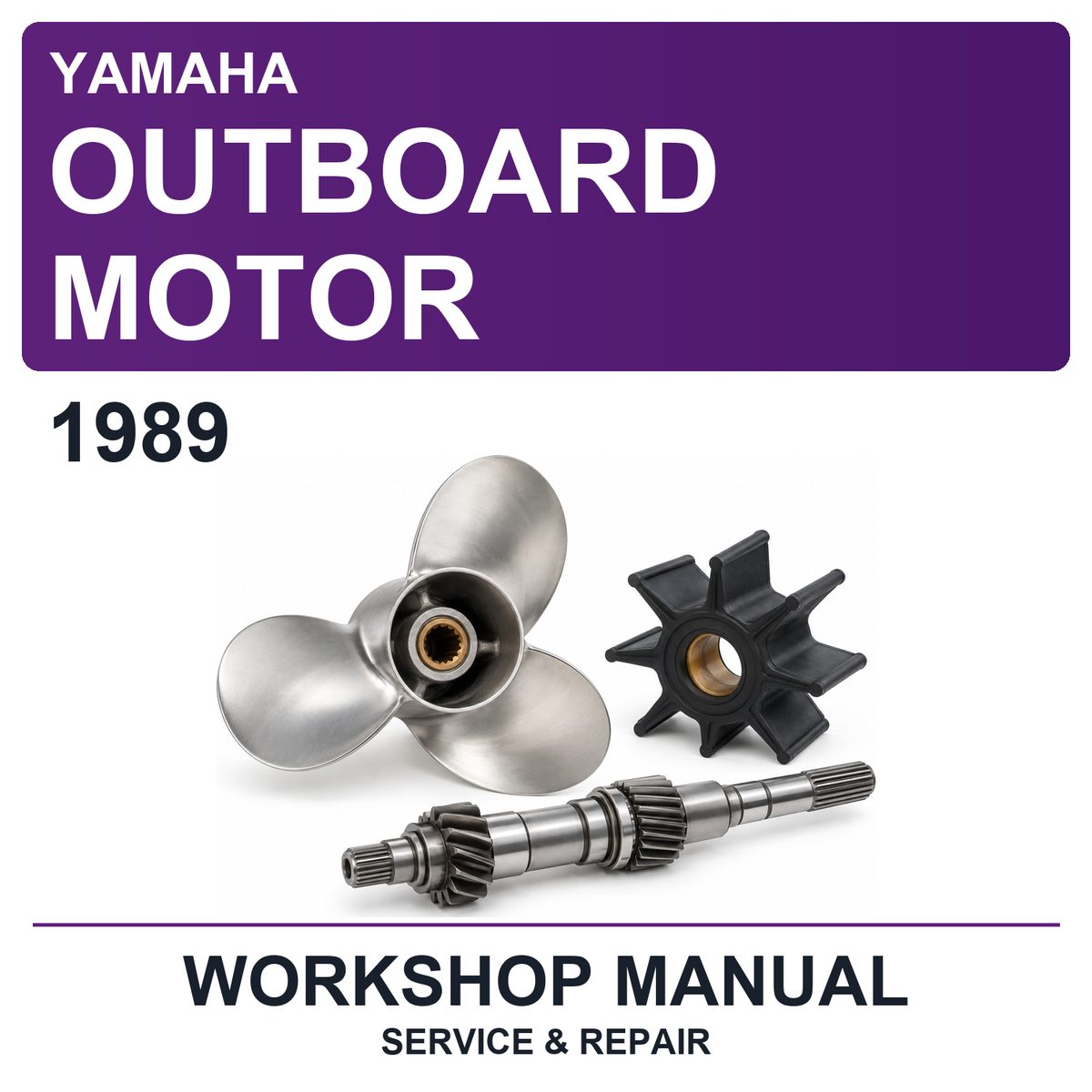 1989 Yamaha Outboard Motor Workshop Service & Repair Manual