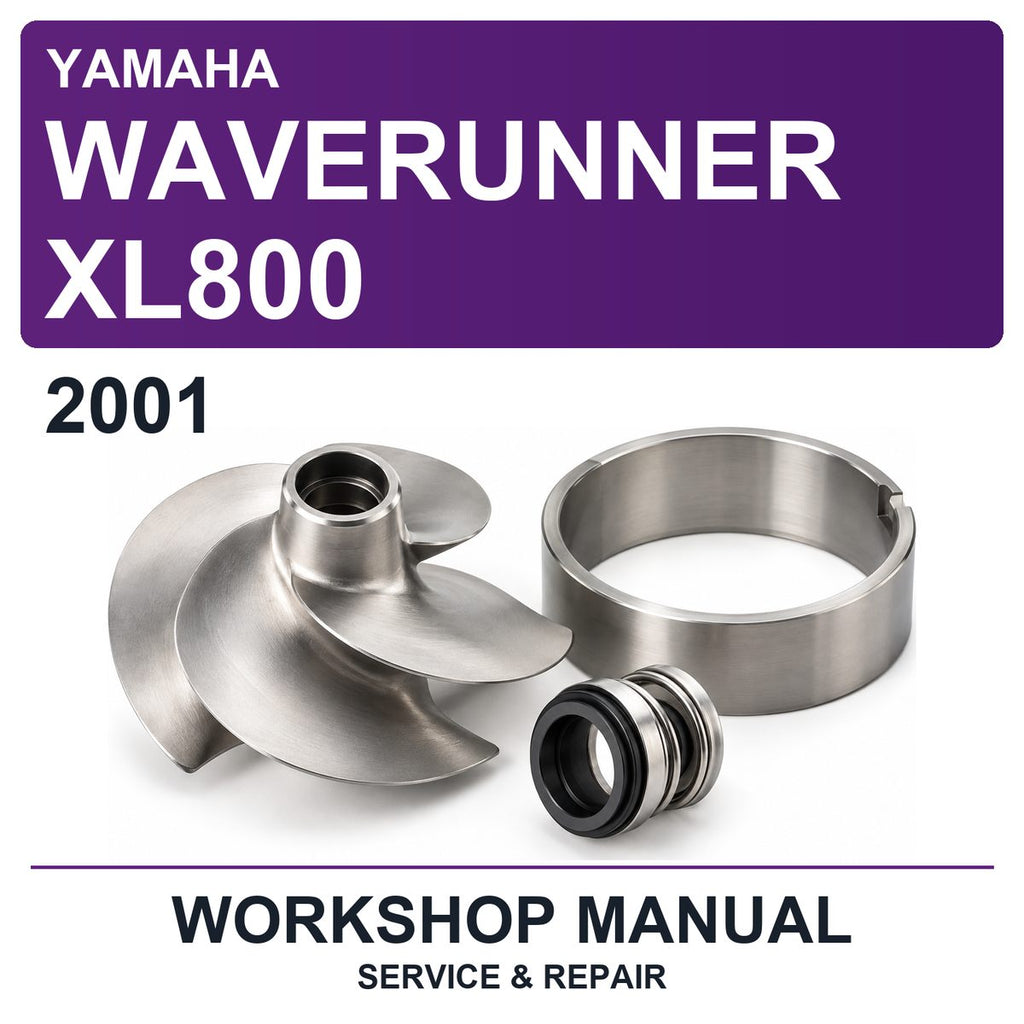 2001 Yamaha Waverunner XL800 Workshop Service & Repair Manual