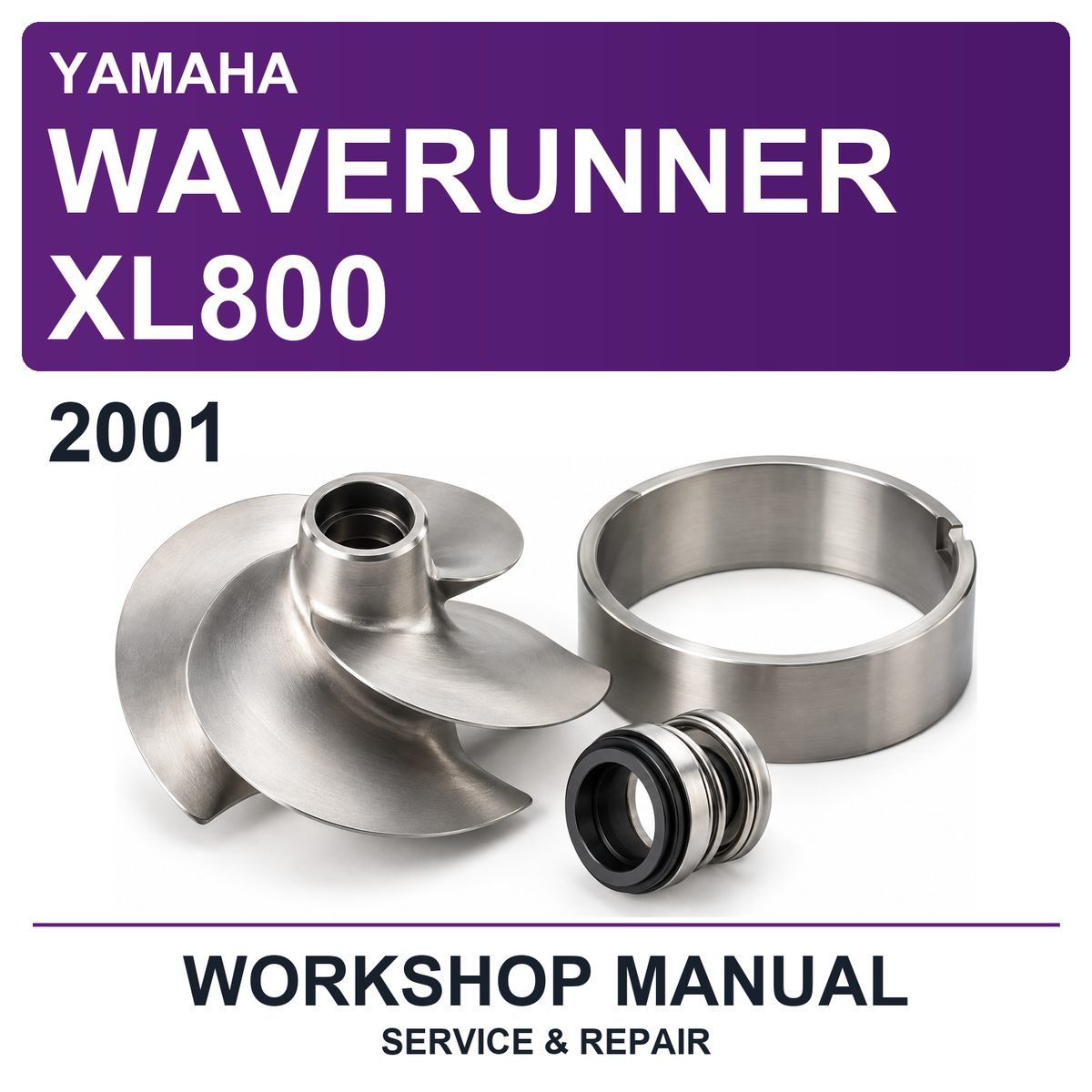 2001 Yamaha Waverunner XL800 Workshop Service & Repair Manual