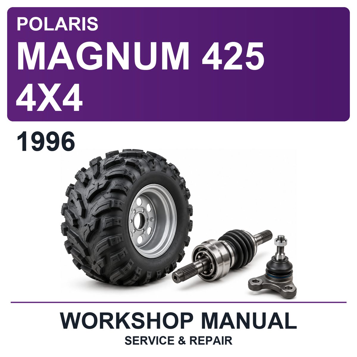 1996 Polaris Magnum 425 4X4 Workshop Service & Repair Manual