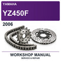 2006 Yamaha YZ450F Workshop Service & Repair Manual