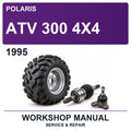 1995 Polaris ATV 300 4X4 Workshop Service & Repair Manual