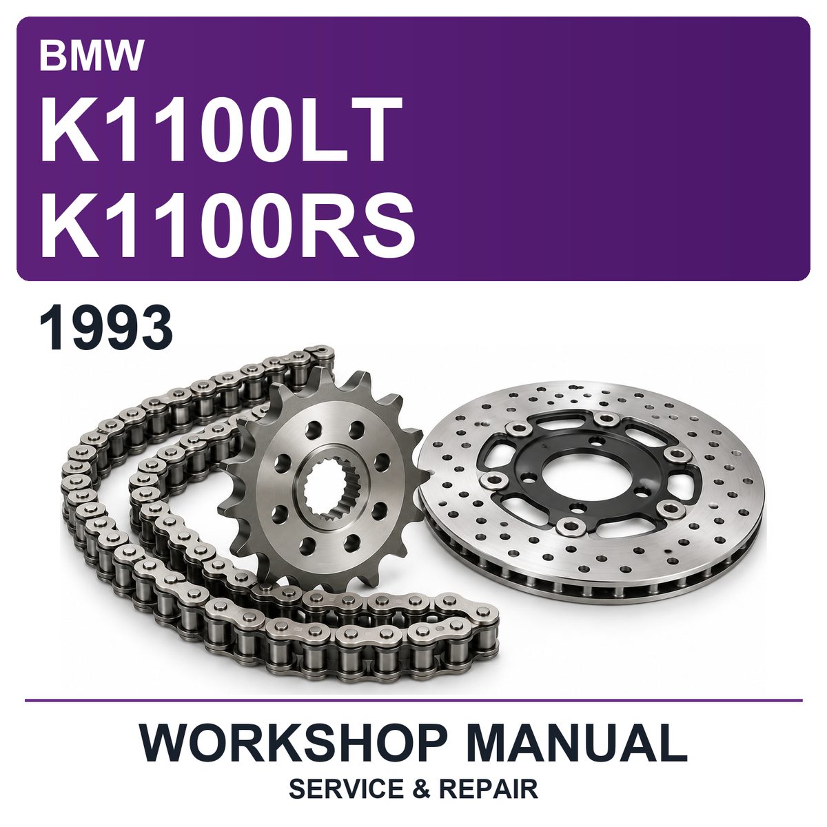 1993 BMW K1100LT K1100RS Workshop Service & Repair Manual