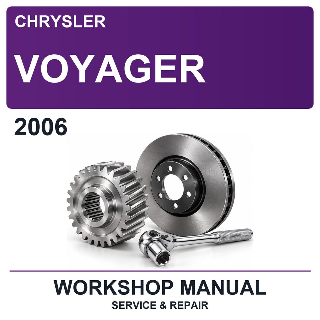 2006 Chrysler Voyager Workshop Service & Repair Manual