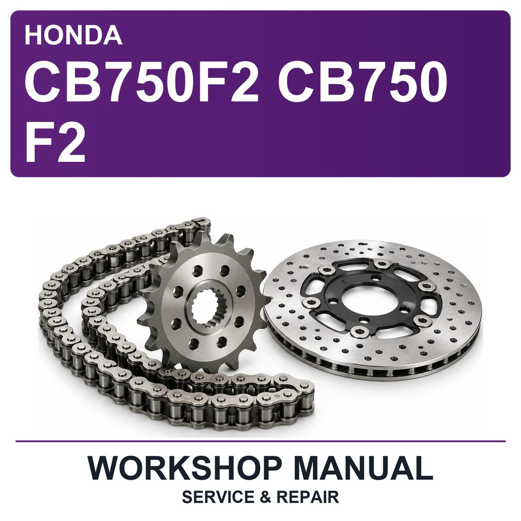 Honda CB750F2 CB750 F2 Workshop Service & Repair Manual