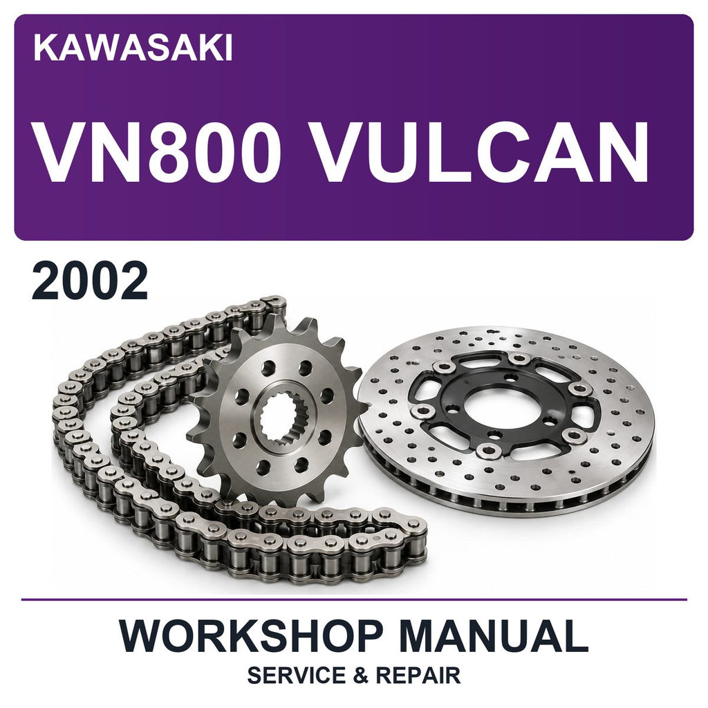 2002 Kawasaki VN800 Vulcan Workshop Service & Repair Manual