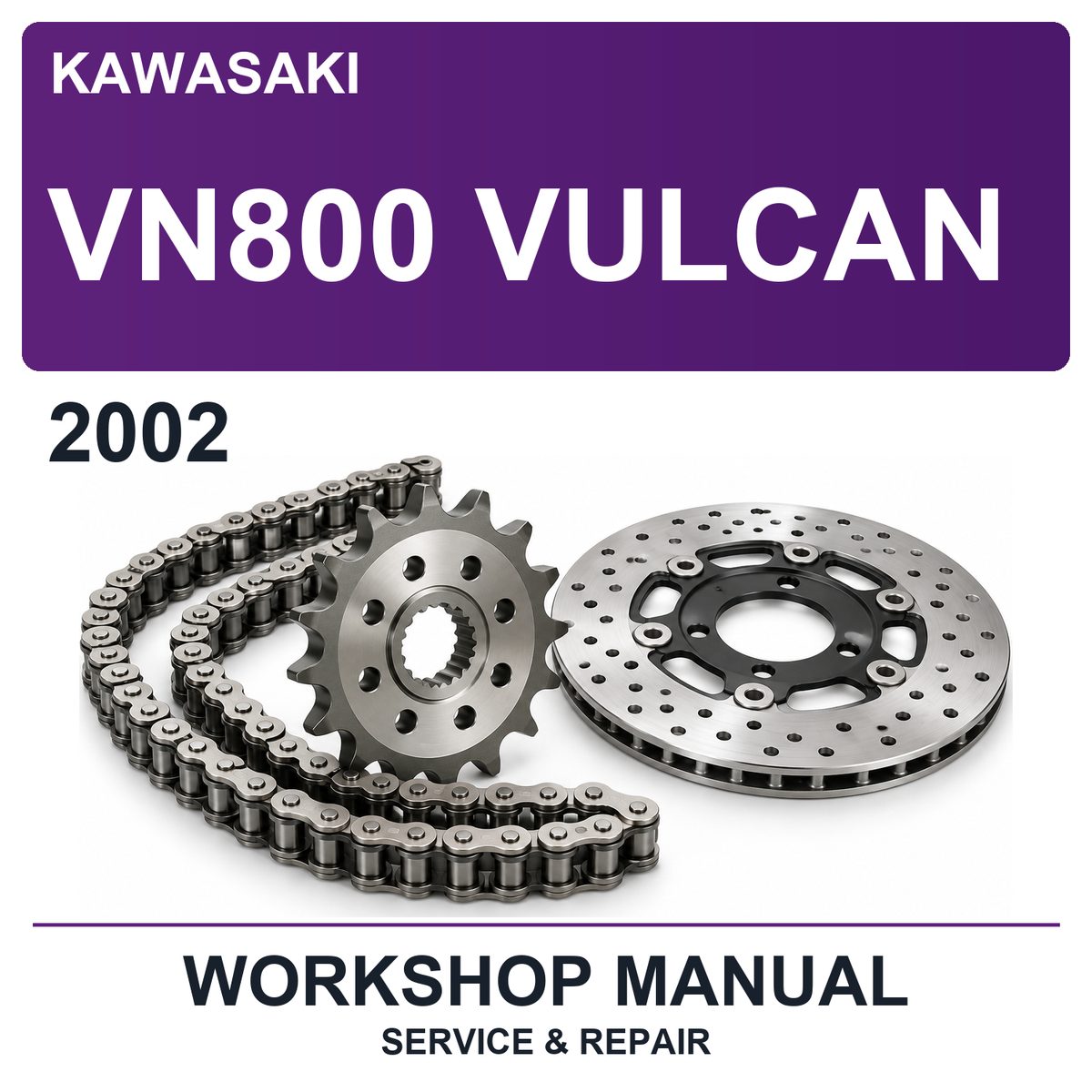 2002 Kawasaki VN800 Vulcan Workshop Service & Repair Manual