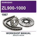 1987 Kawasaki ZL900-1000 Workshop Service & Repair Manual