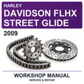 2009 Harley Davidson Flhx Street Glide Workshop Service & Repair Manual