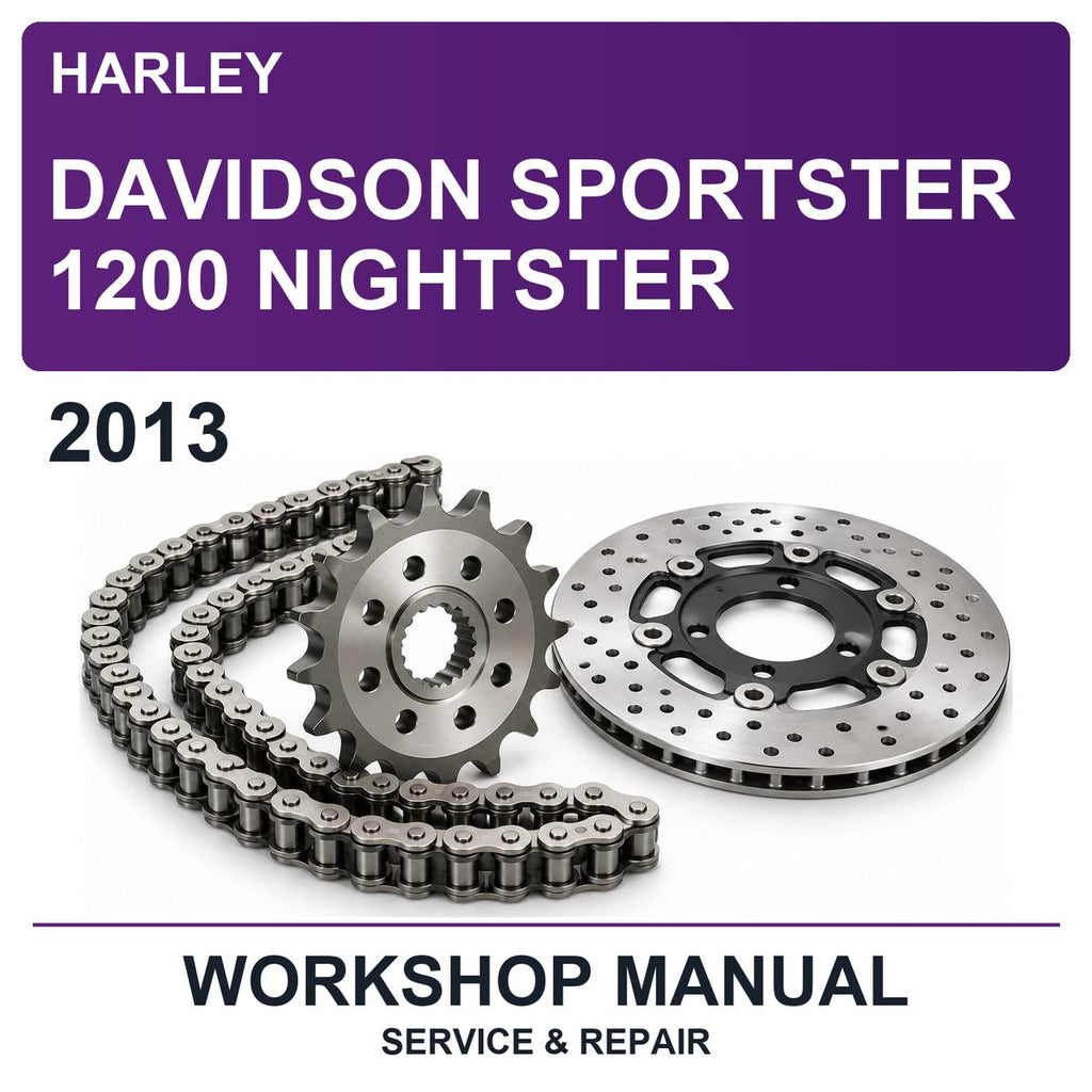 2013 Harley Davidson Sportster 1200 Nightster Workshop Service & Repair Manual