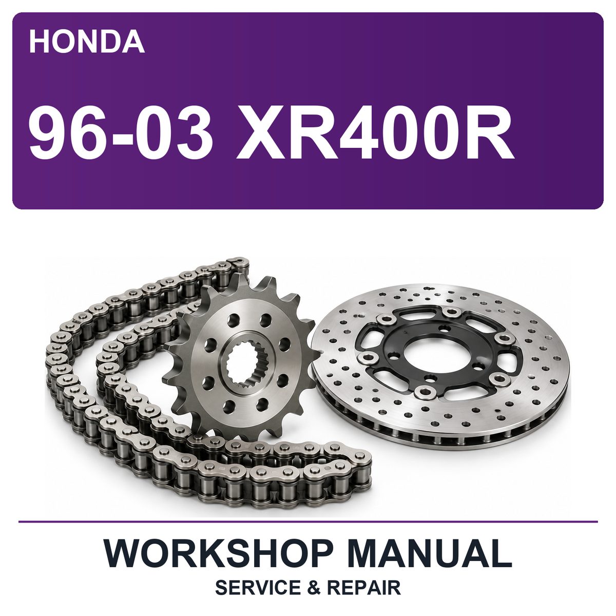 Honda 96-03 XR400R Workshop Service & Repair Manual