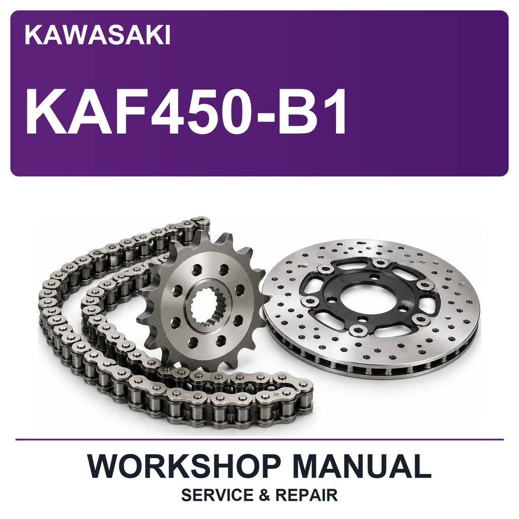 Kawasaki KAF450-B1 Workshop Service & Repair Manual