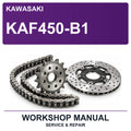 Kawasaki KAF450-B1 Workshop Service & Repair Manual