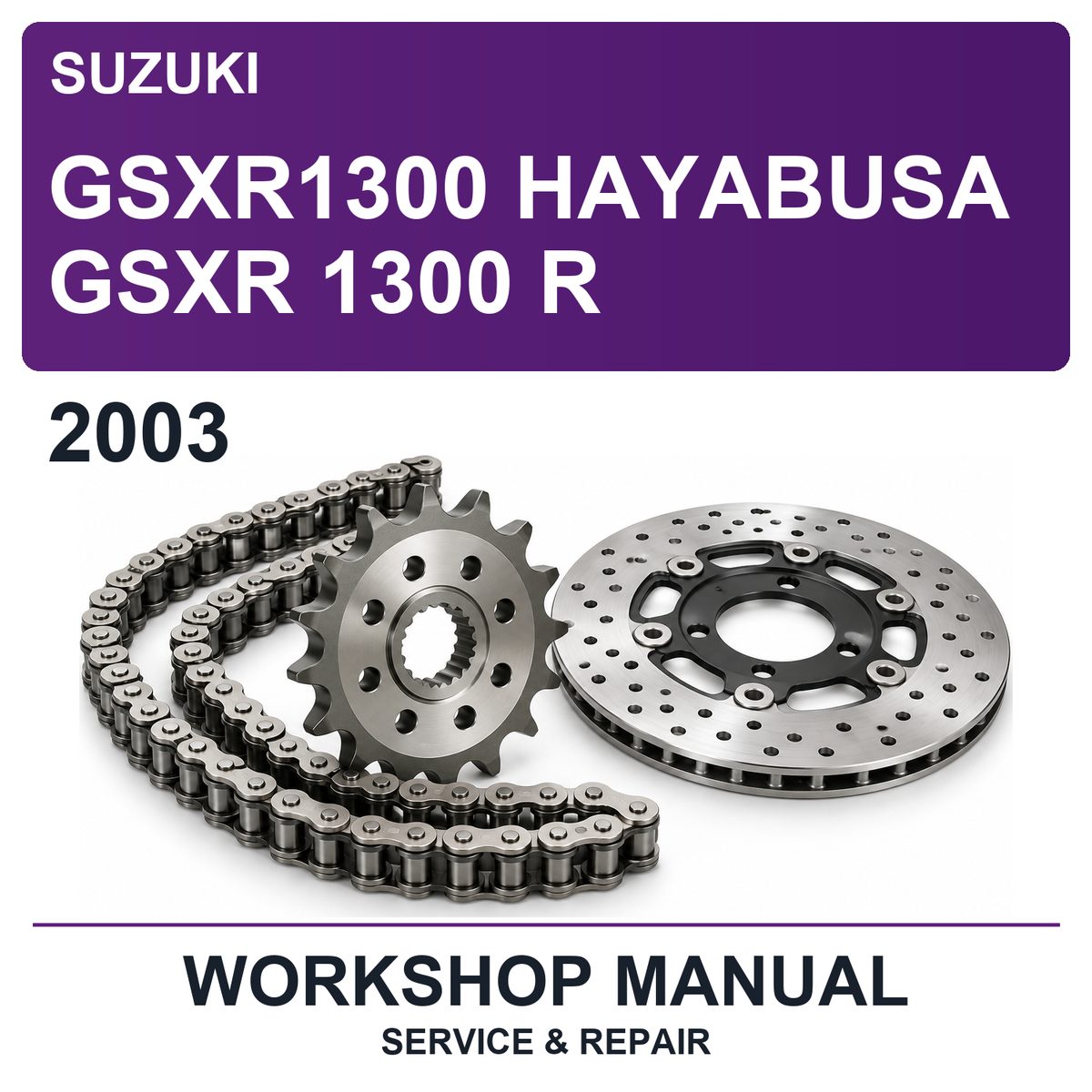 2003 Suzuki GSXR1300 Hayabusa Gsxr 1300 R Workshop Service & Repair Manual