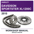 2010 Harley Davidson Sportster XL1200C Workshop Service & Repair Manual