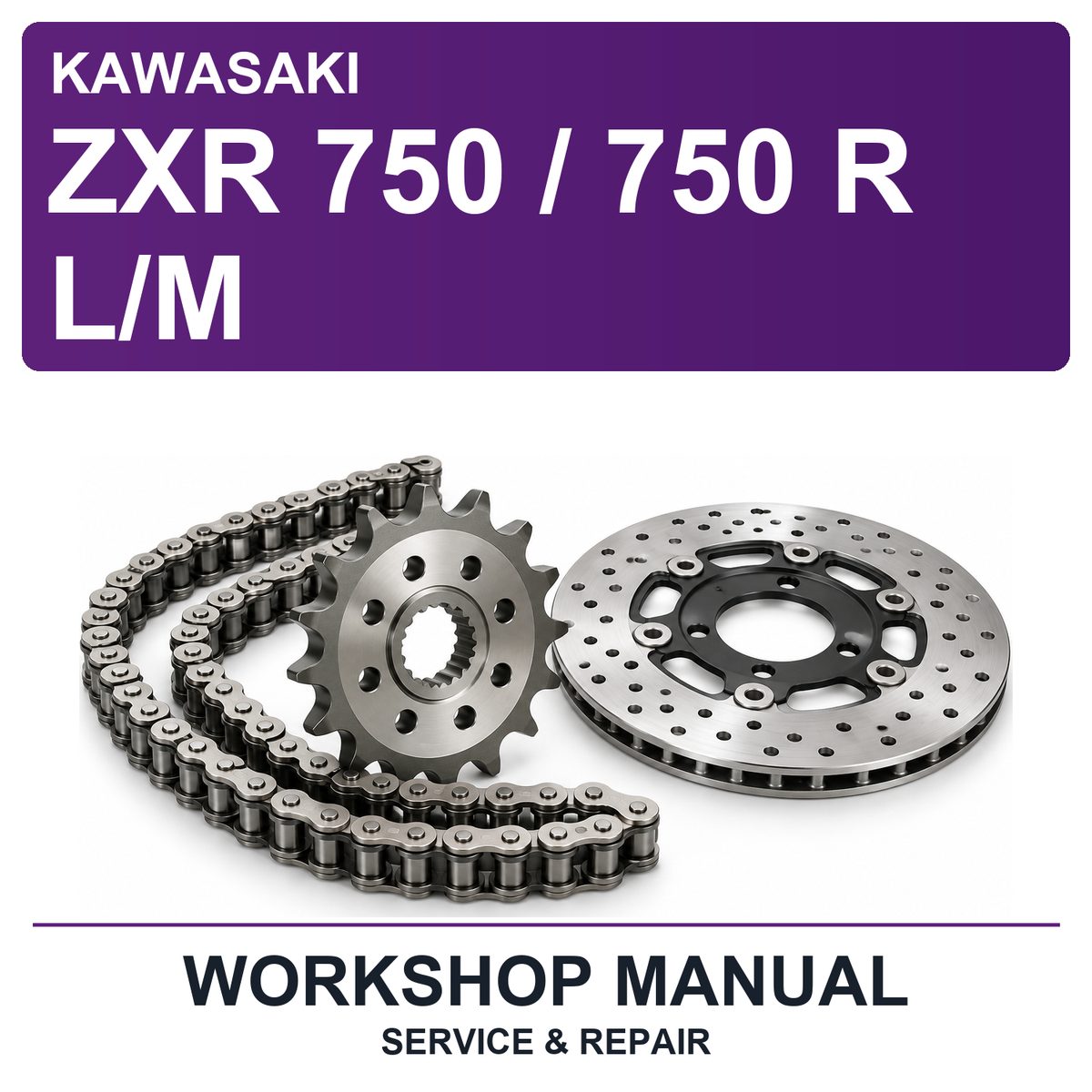 Kawasaki ZXR 750 / 750 R L/M Workshop Service & Repair Manual