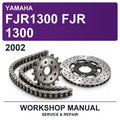 2002 Yamaha FJR1300 FJR 1300 Workshop Service & Repair Manual