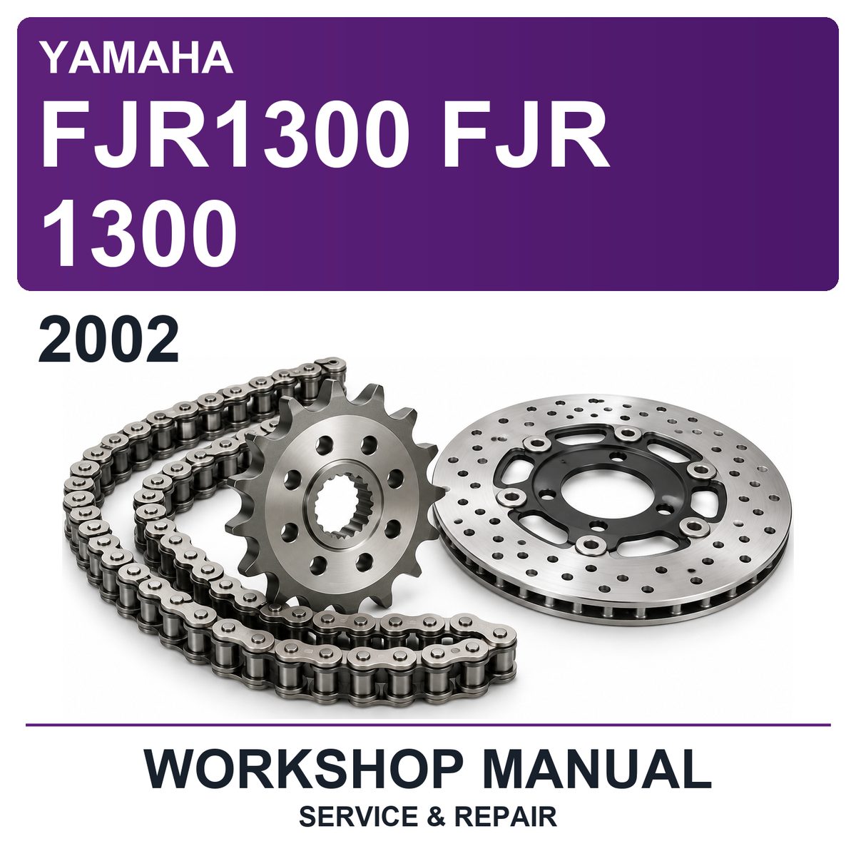 2002 Yamaha FJR1300 FJR 1300 Workshop Service & Repair Manual