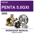 2005 Volvo Penta 5.0GXI Workshop Service & Repair Manual