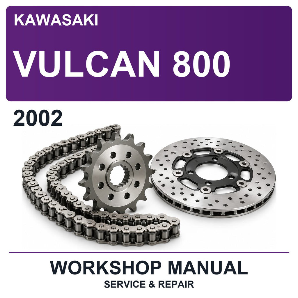 2002 Kawasaki Vulcan 800 Workshop Service & Repair Manual