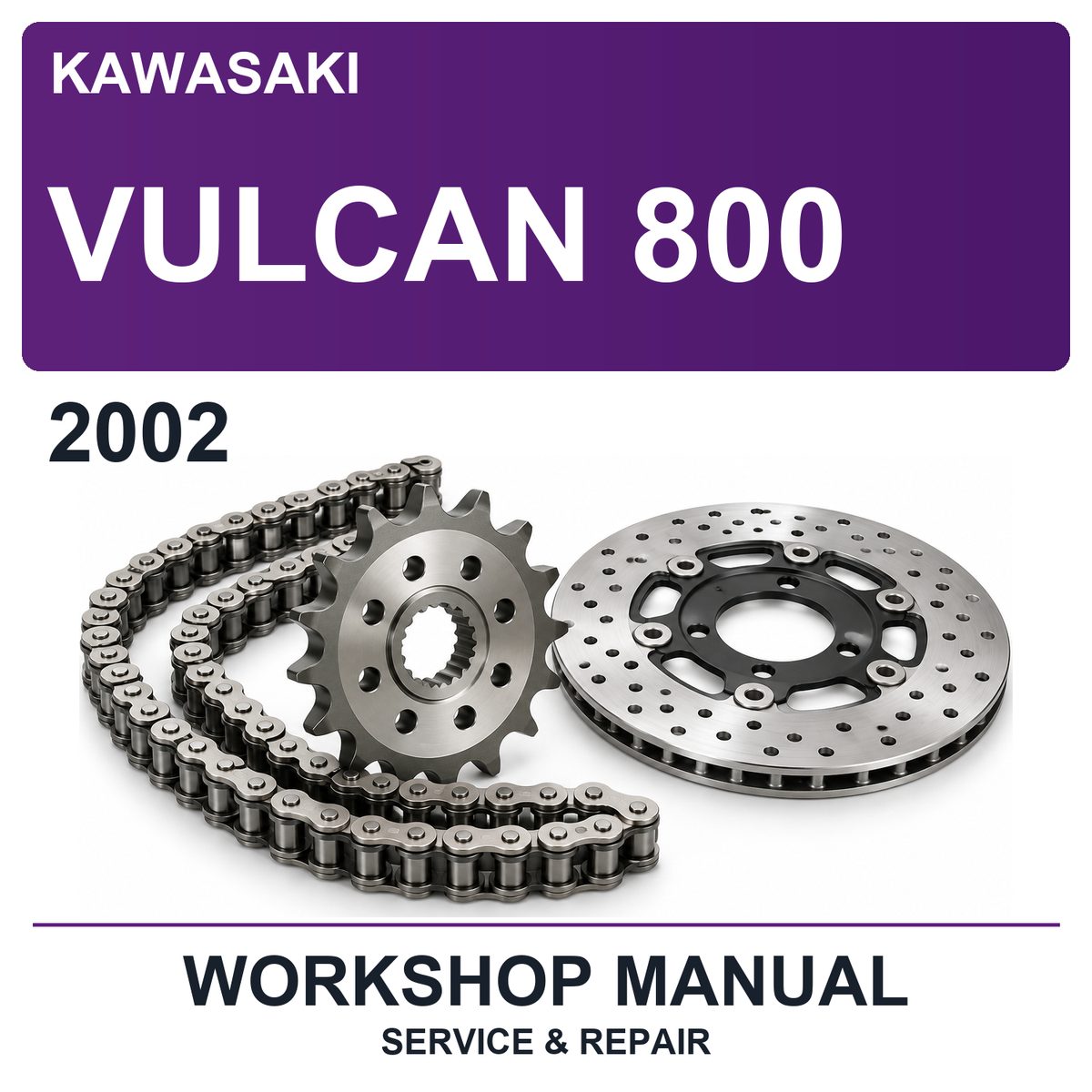 2002 Kawasaki Vulcan 800 Workshop Service & Repair Manual