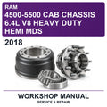 2018 Ram 4500-5500 Cab Chassis 6.4L V8 Heavy Duty Hemi MDS Workshop Service & Repair Manual