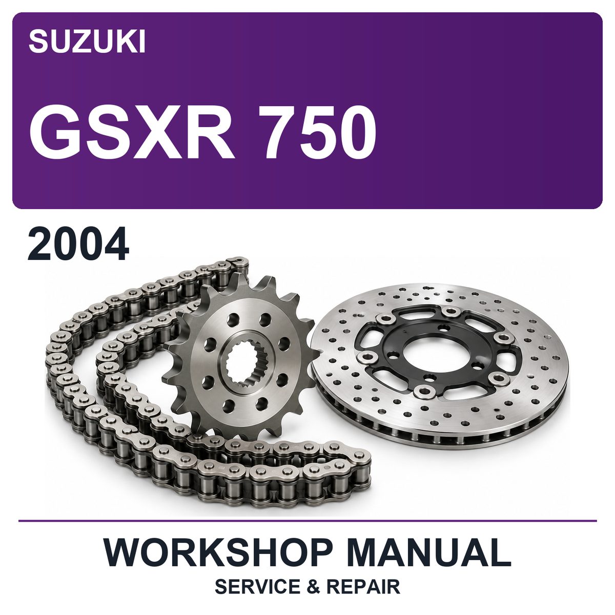 2004 Suzuki Gsxr 750 Workshop Service & Repair Manual