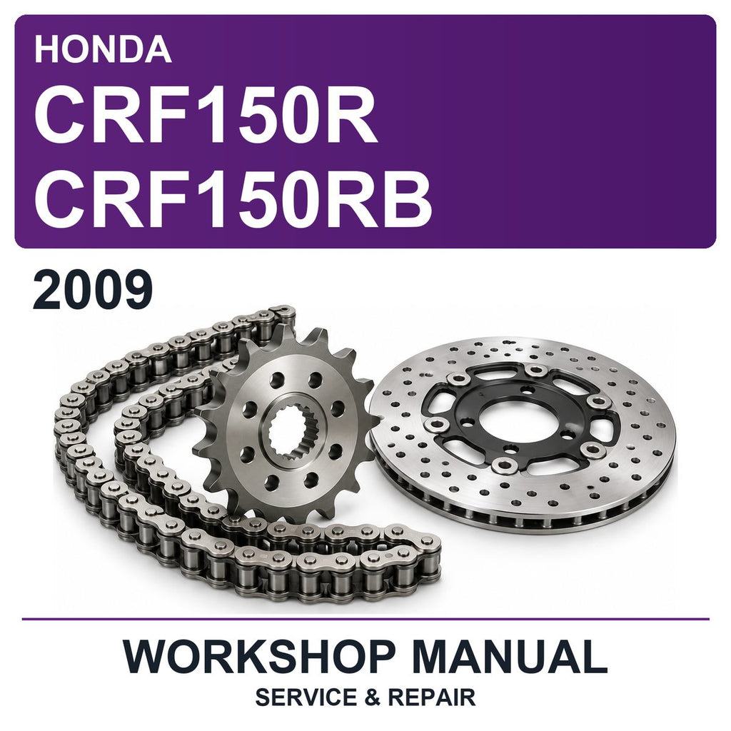 2009 Honda CRF150R CRF150RB Workshop Service & Repair Manual